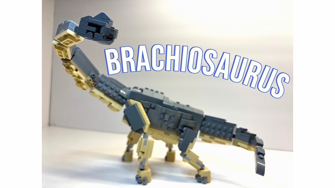 LEGO Jurassic World Brachiosaurus Tutorial - YouTube