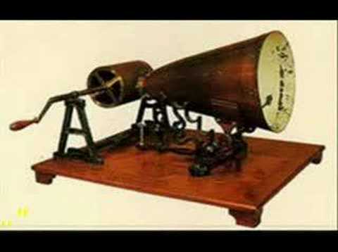 first recorded sound