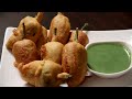 Chilli Cheese Poppers | Chilli Pakora | Easy To Make Snack Recipe | Ruchi's Kitchen