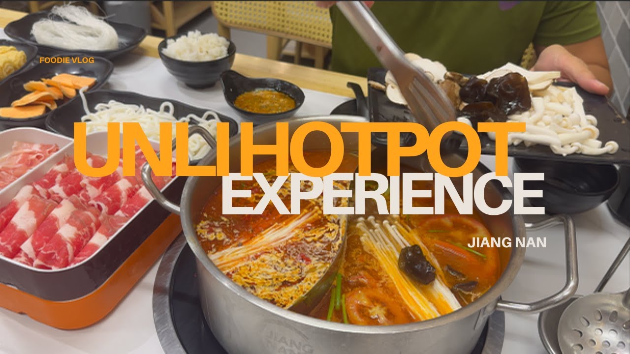 Jiang Nan Hotpot Feast 🍲 | We Went for the Set Meal… But Got Unlimited Hotpot Instead!