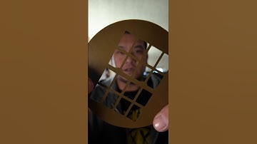 DIY Gobo Lighting Tricks for Cinematic Shots!  #diy #diycrafts #cricut #videographerlife #fx30