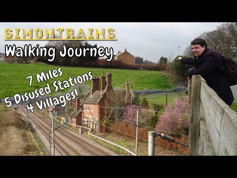 The Hunt for 5 Disused Stations in Staffordshire! | Sim0nTrains Walking Journey
