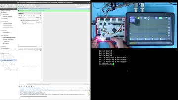 Arty S7 ROVER base architecture validation