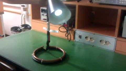 Wireless Power Transfer - Tabletop LED Stand