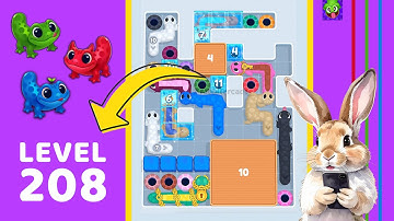 Gecko Out Level 208 Solution Walkthrough