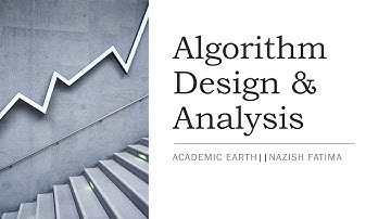 Algorithm Analysis & Design||Introduction||Lesson-1