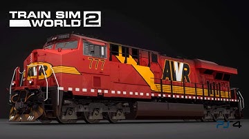 ES44 AWVR unit🇺🇲 - TSW2 Livery editor guide (Time Lapse/ PS4) #tsw2 #liveryeditor #es44ac