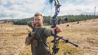 New Bow Build with 100 Yard Archery Shot Challenge!!