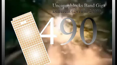 Uncannyblocks Band Giga Different (2410 to 2490)