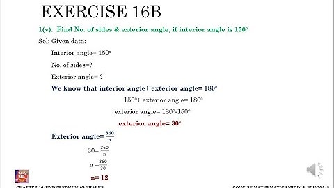 UNDERSTANDING SHAPES || POLYGONS || INTERIOR ANGLES of POLYGON
