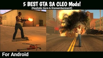 5 CLEO MOD GTA SA TO IMPROVE YOUR WEAPON FOR ANDROID AND PC #gta #gtasa #gtasanandreas 
