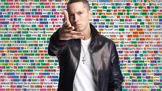 Eminem - Rap God Full Song Rhymes Highlighted 50K Sub Special