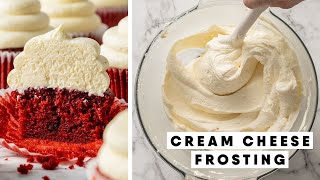 Not Too Sweet Cream Cheese Frosting Recipe!