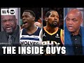 Inside the NBA Reacts To Timberwolves SWEEPING The Suns In Round 1 of the NBA Playoffs | NBA on TNT image