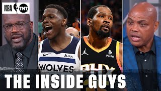 Inside the NBA Reacts To Timberwolves SWEEPING The Suns In Round 1 of the NBA Playoffs | NBA on TNT screenshot 2