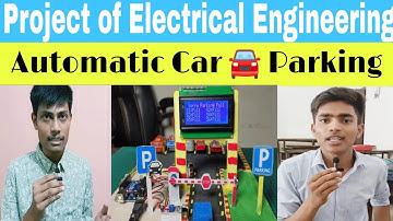 P-13 Automatic car🚘 Parking| Project Electrical|Up polytechnic Electrical final year project#project
