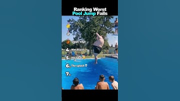 Ranking Worst Pool Jump Fails 💀