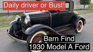 Can you daily drive a barn find Model A Ford?