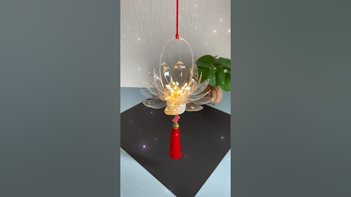 DIY Water Bottle Lotus Lantern for Mid-Autumn Festival#HandmadeDIY #MidAutumnLantern