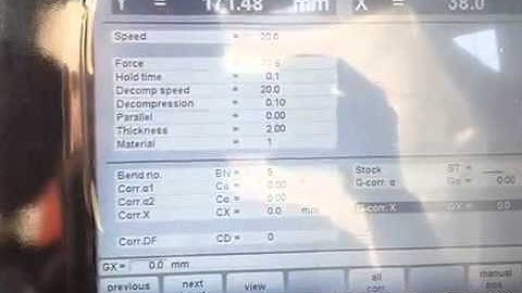 2014 New AccurL Delem DA56s  6+1 Axis Electro Hydraulic Servo Synchronous Full CNC Press Brake