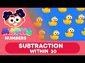 Subtraction within 20  subtraction  numbers  maths  fuseschool kids