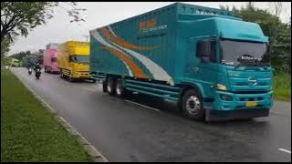 KUMPULAN DAN KONFOI TRUK  TAM CARGO MENYAMBUT LEBARAN