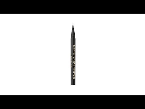 Video: Too Faced Sketch Marker Liquid Art Eyeliner Black Revisión