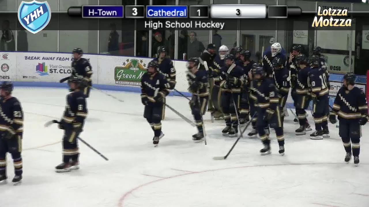 Hermantown vs. St. Cloud Cathedral Boys High School Hockey 700PM