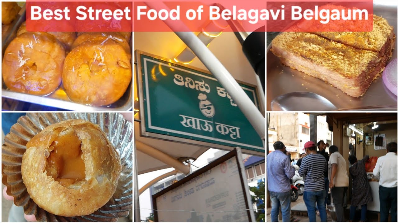 Street Food of Belagavi Khau Galli Belgaum Famous Food Hidden Gems | North Karnataka | Khana Mubarak