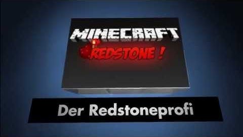 Mein Minecraft Redstone Intro.