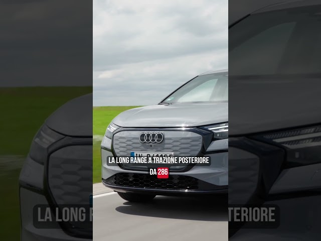 NUOVA AUDI Q4 E-TRON 2026: Prova, Autonomia e Prestazioni del SUV #Audi #shorts #Motorionline