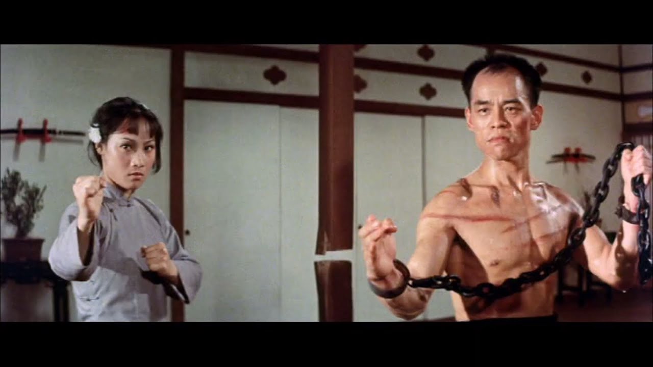 (When Taekwondo Strikes 1973) Angela Mao and Jhoon Rhee take down a group of Japanese occupiers 