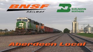 BN SD60M on the Aberdeen Local in September 2023