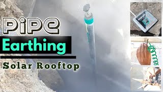 Pipe Earthing | Solar Rooftop System | 10ft Long Maintenance Free Earthing