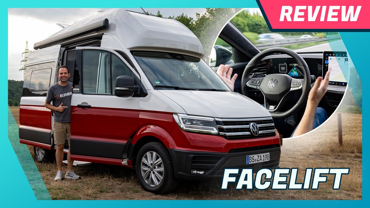 VW Grand California 2025 Facelift mit Travel Assist | Neuer Technik & Infotainment | Camping Test!