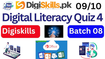digital literacy quiz 4 batch 8|digital literacy quiz 4|digiskills dstp 2.0|digital literacy|#quiz4