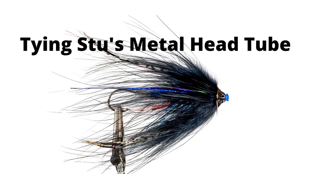 Stu's Metal Head Tube Fly w/ Pro Sportfisher Ultra Sonic Cone 