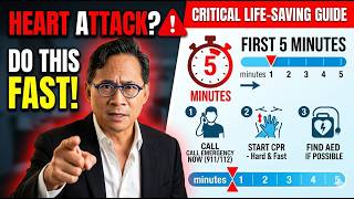 What to do in the first 5 min of a Heart Attack | Dr. William Li's Guide