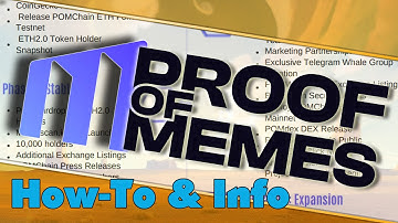Proof of Memes How To mine, HiveOS, and info!  Plus, mining farm update