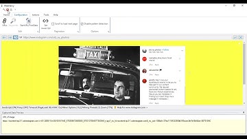 How to capture Image URLs from Instagram using Webharvy