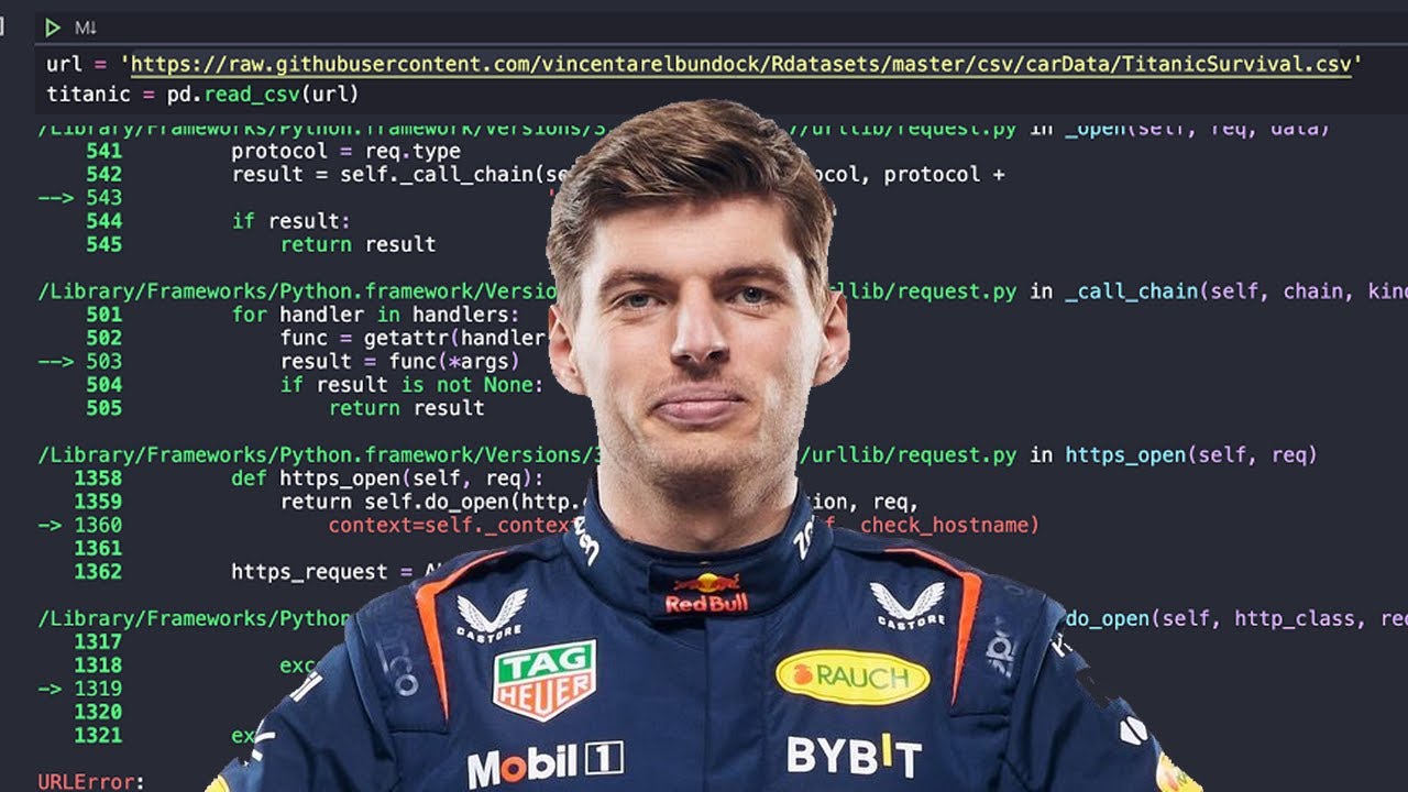 F1 2023 Simulator in Python - YouTube