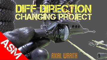 Axial Wraith Differential Direction Chainging Project