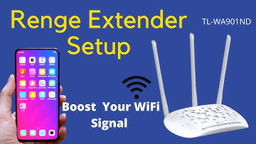 How to Setup Range Extender | TP Link TL-WA901ND Repeater Setup