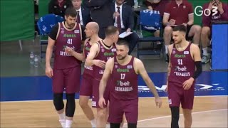 Deividas Sirvydis in the Betsafe LKL game against Juventus (2024 05 14)