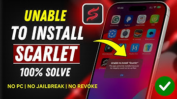 Unable to install Scarlet this app cannot be installed because its integrity could not be verified