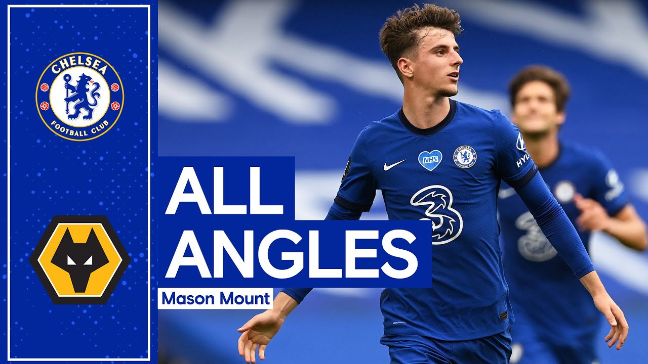 Mason Mount's Champions League Securing Free-Kick vs Wolves | All The Angles