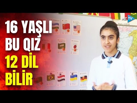 16 yaşlı qızın danışmağa 12 dili var: Lənkəranda poliqlot şagird