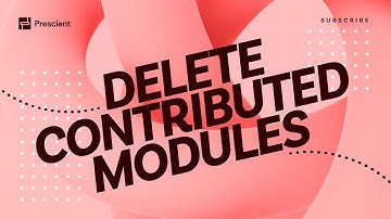 Prescient: How to Delete Contributed Modules | Node-RED