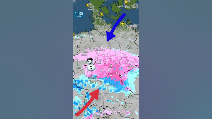 Luftmassengrenze mit viel Schnee im Bergland quer über Deutschland! #wetter #schnee #wetteronline