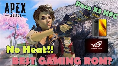 Apex Legends Mobile | Poco X3 NFC / Abhix Rog Edition | Only Rom With No Heat While Gaming! 😯